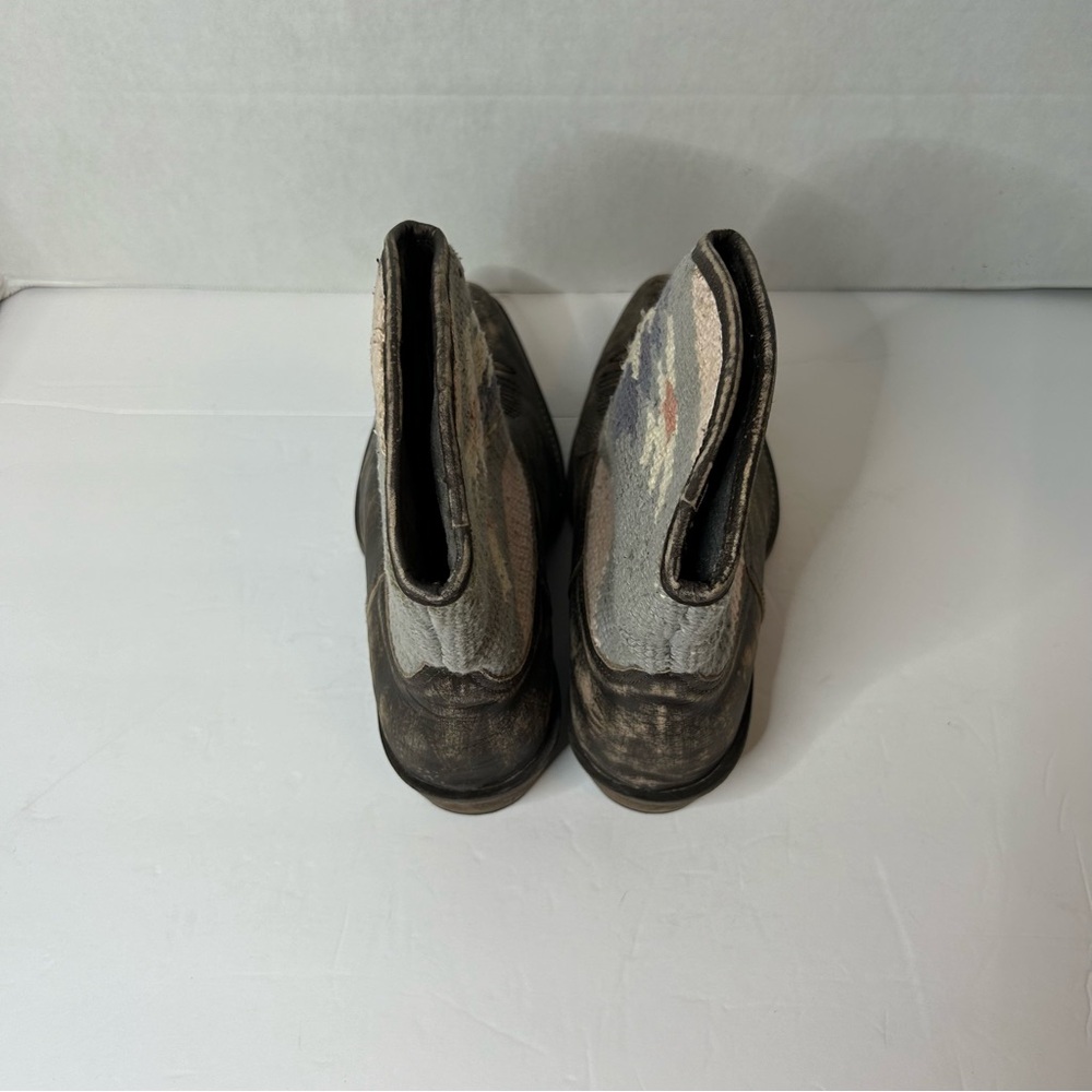 Roper Western Boots Womens Ankle  sky serape  09-021-0977-0692 Size 7.5 Womens - Picture 7 of 12